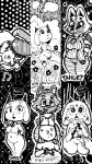 1-bit anthro breasts butt female food food_fetish humor suggestive suggestive_food text wide_hips actionbastardvirginblstr miiverse nintendo pokemon bovid braixen canid canine canis caprine generation_6_pokemon goat mammal pokemon_(species) raccoon_dog tanuki wolf 9:16 black_and_white english_text monochrome