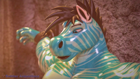 against_surface against_wall anthro anthro_on_anthro anthro_penetrated anthro_penetrating anthro_penetrating_anthro assertive_anthro assertive_male audible_ejaculation balls barely_visible_balls barely_visible_genitalia bdsm black_hair blue_clothing blue_eyes blue_skinsuit bodily_fluids bondage bound clothing cum cum_in_mouth cum_inside dominant dominant_anthro dominant_male duo erection fellatio genital_fluids genitals hair head_grab irrumatio latex latex_clothing latex_skinsuit male male/male mohawk muscular muscular_anthro muscular_bottom muscular_male oral oral_only oral_penetration penetration penile penis penis_in_mouth red_body red_clothing red_skinsuit sex short_hair skinsuit stripes submissive submissive_anthro submissive_male sucking tight_clothing white_body rubber_(artist) hentaudio_(va) reptilligator_(modeler) slad_(modeler) zane_(rubber) bovid bovine cattle equid equine mammal zebra 16:9 3d_(artwork) 3d_animation animated digital_media_(artwork) hi_res huge_filesize long_playtime sound webm widescreen