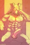 abs balls biceps big_muscles big_penis canine erection helmet horn humanoid_penis jackal league_of_legends looking_at_viewer male mammal muscles nasus nude penis seated solo werethrope
Rating: Explicit
Score: 5
User: beartraps
Date: April 18, 2014