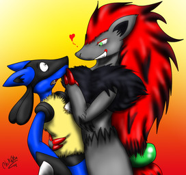 2015 chikiota duo female happy love lucario male nervous nintendo pokémon smile video_games zoroark
Rating: Questionable
Score: 6
User: chikiota
Date: February 14, 2015 2015 chikiota duo female happy love lucario male nervous nintendo pokémon smile video_games zoroark
Rating: Questionable
Score: 6
User: chikiota
Date: February 14, 2015