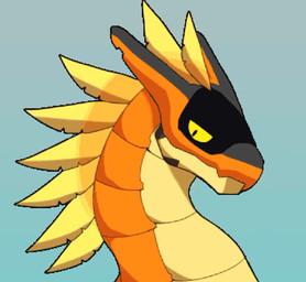 ambiguous_gender blonde_hair blue_background feathers feral hair machine orange_body simple_background solo vore yellow_body yellow_feathers kazuosergal robot 2026