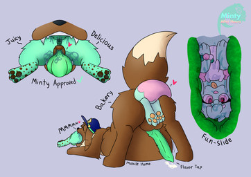 4_legs accessory anal anal_vore animal_genitalia animal_penis animal_vulva anus ass_up balls belly big_belly big_butt black_nose blep bodily_fluids bracelet brown_arms brown_balls brown_body brown_ears brown_fur brown_hair brown_legs brown_spots brown_spotted_fur brown_tail brown_vulva butt butt_focus canine_genitalia canine_penis canine_vulva clothing cum cum_drip cunnilingus deep_cunnilingus dipstick_tail dripping ears_down eating eyelashes eyes_closed facial_tuft female female_prey feral fluffy fluffy_hair fluffy_tail food_in_mouth forehead_tuft freckled_face freckled_legs freckles fur fur_tuft genital_fluids genitals green_arms green_body green_fur green_legs green_penis green_tail group hair hat headgear headwear heart_eyes heart_symbol huge_belly huge_butt humor inside inside_anus internal internal_anal jewelry legs_in_air legs_out legs_together licking lust lustful_gaze male male/female male_pred markings mint_fur mouth_closed multicolored_body multicolored_fur multicolored_legs multicolored_tail neck_tuft open_mouth oral oral_vore orange_pawpads orange_tongue pawpads paws penetration penis pink_body pink_eyes pink_fur pink_nose pink_tail pink_tail_tip pivoted_ears precum precum_drip presenting presenting_hindquarters quadruped saliva saliva_on_tongue saliva_string satisfied satisfied_look sex simple_background soft_vore spots spotted_body spotted_fur spotted_legs spotted_markings spread_legs spreading stare swallowing tail tail_markings tan_body tan_fur tan_tail tan_tail_tip teeth teeth_showing text thick_thighs tongue tongue_out tongue_penetration trio tuft vaginal vore vulva white_sclera willing_prey minty_after_hours cave_diver_meme nintendo pokemon breeze_(xackerywind) fan_character minty_vee_(eevee)_(minty_creations) mochie_vee_(minty_creations_and_xackerywind) dream_creature eevee generation_1_pokemon pokemon_(species) 2025 absurd_res hi_res daughter_(lore) father_(lore) father_and_child_(lore) father_and_daughter_(lore) mother_(lore) mother_and_father_(lore) parent_(lore) parent_and_child_(lore) parent_and_daughter_(lore)