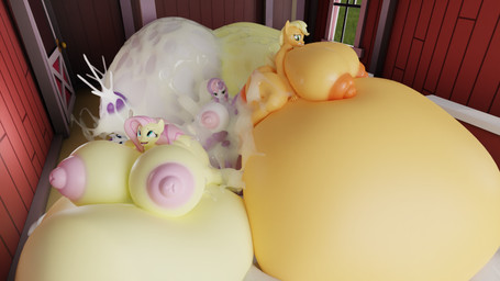 anthro belly big_belly big_penis bodily_fluids breasts cum cum_ballooning cum_inflation cum_inside excessive_cum excessive_genital_fluids female genital_fluids genitals group group_sex gynomorph gynomorph/female horn huge_belly huge_penis hyper hyper_belly hyper_genitalia hyper_penis inflation intersex intersex/female multi_genitalia multi_penis orgy penis sex frickitclaw friendship_is_magic hasbro my_little_pony mythology apple_bloom_(mlp) applejack_(mlp) fluttershy_(mlp) rarity_(mlp) sweetie_belle_(mlp) earth_pony equid equine horse mammal mythological_creature mythological_equine pony unicorn 16:9 2022 3d_(artwork) digital_media_(artwork) hi_res widescreen incest_(lore) sibling_(lore) sister_(lore) sisters_(lore)