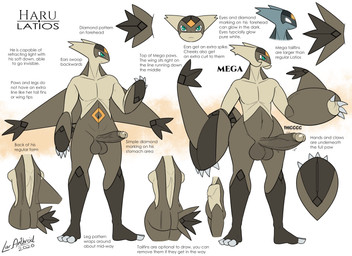 anthro balls big_balls big_penis biped butt claws empty_eyes genitals glans green_eyes huge_balls humanoid_genitalia humanoid_penis male markings mouth_closed nude penis solo standing tail text vein veiny_penis white_eyes white_sclera wings latiar nintendo pokemon haru_(latiar) generation_3_pokemon generation_6_pokemon latios legendary_pokemon mega_evolution mega_latios pokemon_(species) 2026 english_text hi_res model_sheet