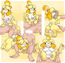 5_fingers 5_toes anal anal_penetration anthro anthro_penetrated areola ball_fondling balls black_nose bodily_fluids breasts butt crossgender cum cum_on_feet duo faceless_character faceless_male feet fellatio fingers fondling foot_fetish foot_lick foot_play footjob ftg_crossgender fti_crossgender genital_fluids genitals gynomorph gynomorph/male gynomorph_penetrated gynomorph_penetrating gynomorph_penetrating_male hair human_on_anthro humanoid_feet humanoid_genitalia humanoid_penis intersex intersex/male intersex_penetrated intersex_penetrating intersex_penetrating_male interspecies licking male male_penetrated male_penetrating male_penetrating_gynomorph male_penetrating_intersex multicolored_body nipples nude oral penetration penile penile_penetration penis penis_in_ass plantigrade saliva sex soles solo_focus toes tongue tongue_out two_tone_body urine vein versatile watersports tinydevilhorns animal_crossing nintendo isabelle_(animal_crossing) canid canine canis domestic_dog human mammal shih_tzu toy_dog 2023 absurd_res digital_media_(artwork) hi_res