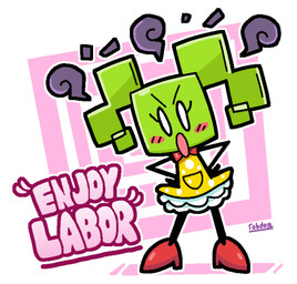 animated_gif blush blush_lines blush_stickers bow_tie clothing dress eyelashes featureless_hands female female_humanoid footwear frilly frilly_clothing frilly_dress green_body green_hair green_skin hair hands_on_hips hands_on_own_hips high_heels looking_at_viewer not_furry outline pattern_clothing pattern_dress pigtails pink_text purple_text red_blush red_bow_tie red_clothing red_footwear red_high_heels shoes solo spots spotted_clothing spotted_dress square_(anatomy) square_head standing talking_to_viewer text white_eyes white_outline yellow_clothing yellow_dress robdogdraws mario_bros nintendo paper_mario mimi_(paper_mario) humanoid 2024 2d_animation animated artist_name digital_media_(artwork) english_text hi_res short_playtime