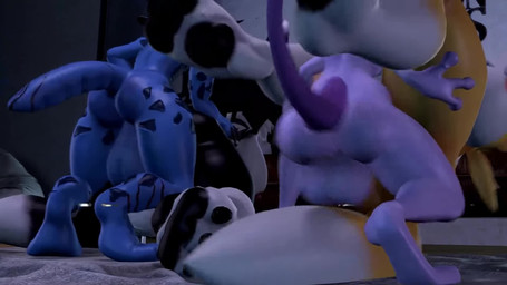 abdominal_bulge age_difference anal anal_penetration anthro anthro_on_anthro anthro_penetrated anthro_penetrating anthro_penetrating_anthro anus backsack ball_slap balls balls_deep balls_touching big_balls big_penis black_sclera bodily_fluids bouncing_balls bouncing_breasts breasts butt close-up dominant dominant_anthro dominant_male erection feet female female_penetrated first_person_view foreskin from_behind_position from_front_position fur genital_fluids genitals glans group group_sex gynomorph gynomorph/gynomorph gynomorph/male gynomorph_penetrated gynomorph_penetrating gynomorph_penetrating_gynomorph gynomorph_penetrating_intersex huge_balls huge_penis humanoid_genitalia humanoid_penis hung_bottom hyper hyper_balls hyper_genitalia hyper_penis intersex intersex/intersex intersex/male intersex_penetrated intersex_penetrating intersex_penetrating_gynomorph intersex_penetrating_intersex large_penetration larger_anthro larger_female larger_gynomorph larger_intersex larger_penetrated larger_sub looking_pleasured male male/female male_penetrating male_penetrating_female male_penetrating_gynomorph male_penetrating_intersex multiple_angles muscular muscular_female music nipples nude open_mouth parallel_sex pawpads paws penetration penile penile_penetration penis penis_in_ass penis_in_vagina pmv retracted_foreskin sex size_difference slap small_but_hung small_top_big_bottom smaller_anthro smaller_male soles submissive submissive_gynomorph submissive_intersex synced_to_music throbbing throbbing_balls throbbing_penis toes vaginal vaginal_fluids vaginal_penetration vulva white_body white_fur yellow_body yellow_fur young_but_hung younger_male kx2-sfm sound_warning third-party_edit bandai_namco digimon nintendo pokemon azuma_(kx2-sfm) azumi_(kx2-sfm) fan_character canid canine digimon_(species) generation_1_pokemon kobold legendary_pokemon mammal mewtwo pokemon_(species) renamon reptile scalie 16:9 3d_(artwork) 3d_animation animated digital_media_(artwork) film_grain hi_res high_framerate huge_filesize long_playtime sound video widescreen