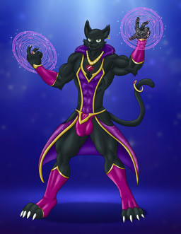 accessory anthro balls_outline black_body black_fur bulge calf_socks clothed clothing detailed_bulge ear_piercing ear_ring fur furgonomics genital_outline green_eyes jewelry magic magic_circle magic_user male muscular muscular_anthro muscular_male pendant penis_outline piercing ring ring_piercing scantly_dressed skimpy solo speedo swimwear tail tail_accessory tail_jewelry tail_ring flameyverdantfire archie_comics dic_entertainment sabrina:_the_animated_series sabrina_the_teenage_witch salem_saberhagen domestic_cat felid feline felis mammal absurd_res hi_res