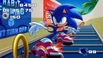 5_fingers anthro clothing day fingers footwear gameplay_mechanics gloves green_eyes handwear male shoes soap_shoes solo text siggiedraws sega sonic_adventure sonic_the_hedgehog_(series) sonic_the_hedgehog eulipotyphlan hedgehog mammal english_text hi_res