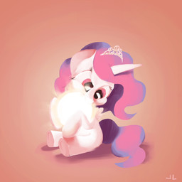 crown feathered_wings feathers female feral hair headgear holding_object horn pink_eyes pink_hair princess quadruped royalty sitting solo sun tail tiara white_body white_feathers wings young young_feral docwario friendship_is_magic hasbro my_little_pony mythology princess_celestia_(mlp) equid equine mammal mythological_creature mythological_equine winged_unicorn 1:1 2012 hi_res
