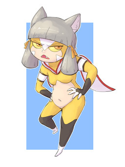 accessory alternate_species armband bangs belly biped blunt_bangs breasts brown_body claw_fingers facial_markings fangs featureless_breasts featureless_feet feet female frown grey_hair hair hair_accessory hair_tie hand_on_hip head_markings markings multicolored_body narrowed_eyes navel nude open_frown open_mouth orange_eyes scarf short_hair side_bangs simple_background small_breasts solo tan_body teeth white_markings wide_hips yellow_body yellow_sclera subakitsu nintendo the_legend_of_zelda twilight_princess xenoblade_(series) midna nia_(xenoblade) animal_humanoid cat_humanoid felid felid_humanoid feline feline_humanoid gormotti humanoid hybrid imp mammal mammal_humanoid twili 2020 digital_drawing_(artwork) digital_media_(artwork) full-length_portrait portrait