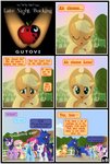 absurd_res applejack_(mlp) base_three_layout comic dialogue english_text equid equine female feral fluttershy_(mlp) friendship_is_magic grid_layout group gutovi-kun hasbro hi_res horn larger_female mammal mane_six_(mlp) my_little_pony mythological_creature mythological_equine mythology pegasus pinkie_pie_(mlp) plant princess_luna_(mlp) rainbow_dash_(mlp) rarity_(mlp) six_frame_grid six_frame_image size_difference smaller_female text three_row_layout tree twilight_sparkle_(mlp) unicorn winged_unicorn wings