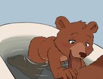 adult_on_young age_difference anthro ass_up balls bathing bathroom bathtub bortbort deep_throat duo fangs genitals licking male male/male oral oral_penetration penetration penile penis penis_lick sex teeth tongue tongue_out tongue_out_blowjob young toffee_(artist) little_bear nickelodeon father_bear little_bear_(character) bear mammal father_(lore) father_and_child_(lore) father_and_son_(lore) incest_(lore) parent_(lore) parent_and_child_(lore) parent_and_son_(lore) son_(lore)