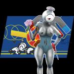 1:1 1_eye 2015 alpha_channel alternate_species breasts cables cleaning_tool clothing digital_media_(artwork) drill fan_character feather_duster female generation_1_pokemon genitals glistening humanoid humanoidized looking_at_viewer machine maggie_(elpatrixf) magnemite magnet mecha metallic_body nintendo nipples not_furry nude pokemon pokemon_(species) pussy red_eyes robot screw solo toolbox tools wire znhc