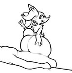 ambiguous_gender anthro big_butt biped butt duo female fur hand_on_butt inner_ear_fluff looking_back on_lap rear_view simple_background sitting_on_lap smile stick stick_in_tail tail thick_thighs tuft white_background wide_hips box_(hajimeyou654) nintendo pokemon braixen generation_6_pokemon human mammal pokemon_(species) 2023 black_and_white digital_drawing_(artwork) digital_media_(artwork) line_art monochrome