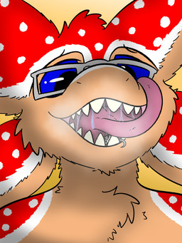 4_ears anthro big_ears black_hair blue_sclera duo eyewear eyewear_only feather_hair feathers glasses glasses_only grey_eyewear grey_glasses hair larger_anthro larger_male male male_anthro micro micro_male mouth_shot multi_ear nude open_mouth pink_inner_ear pink_tongue pseudo_hair red_body red_ears red_feathers simple_background size_difference smaller_anthro smaller_male tan_body tan_feathers tan_inner_ear tongue under_tongue wearing_glasses white_body white_feathers yellow_background bulbert_(artist) bulbert_(character) nezy_(darkrat) avali avian mammal mouse murid murine rodent 3:4 hi_res male_(lore)