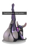 anthro big_butt butt butt_focus clothing female fur gloves grey_body grey_fur handwear latex latex_clothing latex_gloves latex_handwear latex_legwear latex_stockings legwear red_eyes selfie solo stockings thick_thighs walrusdin3 hare lagomorph leporid mammal rabbit absurd_res hi_res