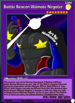 anthro ball_of_light beacon_(light) clothing male markings muscular muscular_male pecs solo star_(marking) thong underwear conditional_dnp notkastar yu-gi-oh! animated hi_res high_framerate