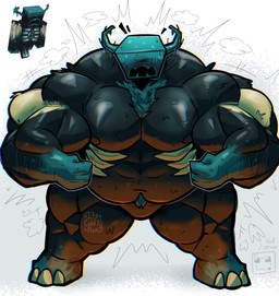 abs barazoku big_muscles big_pecs black_body featureless_crotch huge_muscles huge_pecs huge_thighs male manly muscular muscular_arms muscular_humanoid muscular_legs muscular_male muscular_thighs navel not_furry not_furry_focus pecs solo thick_arms thick_thighs its_coldpizza microsoft minecraft mojang xbox_game_studios humanoid warden_(minecraft) absurd_res hi_res