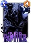 black_body card_template claws detailed_background feet fingers light male moon moonlight muscular muscular_male plant solo stripes text toes tree white_eyes maxspite black_panther_(marvel) marvel marvel_snap black_panther_(character) human mammal symbiote hi_res