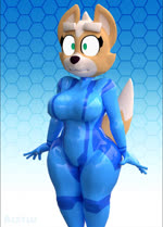 annoyed anthro big_breasts bodysuit bouncing_breasts breasts butt_jiggle butt_slap clothing cosplay crossgender crossover_cosplay disembodied_hand duo female fur green_eyes jiggling looking_back mtf_crossgender simple_background skinsuit slap solo_focus spanking surprise tan_body tan_fur tight_clothing white_body white_fur wide_hips zero_suit acstlu metroid nintendo star_fox fox_mccloud zerosuit_fox canid canine fox mammal 3d_(artwork) 3d_animation animated crossover digital_media_(artwork) hi_res short_playtime sound webm