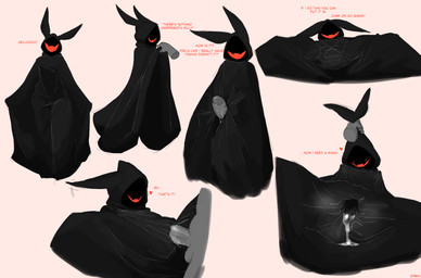 after_sex blush blush_lines bodily_fluids body_outline cloak cloak_only clothed clothing clothing_lift clothing_penetration cum dialogue disembodied_hand disembodied_penis dripping ear_grab ellipsis erect_nipples exclamation_point fangs female female_humanoid fingers forced_in_fabric gaping gaping_vagina genital_fluids genitals glowing glowing_mouth glowing_smile greeting grinding heart_reaction heart_symbol leaking_cum leaking_precum male male/female nipple_outline nipples open_mouth open_smile outline penetration penis precum precum_drip presenting presenting_vulva question_mark red_mouth sex sex_through_clothing shadow_face shadow_sex smile spread_legs spread_vulva spreading teeth text thigh_sex through_clothing umbraphilia vulva jeffman24 deltarune undertale_(series) shadow_mantle_(deltarune) animate_inanimate fabric_creature human humanoid living_clothing mammal shadow_creature 2025 absurd_res digital_media_(artwork) english_description english_text hi_res multiple_scenes