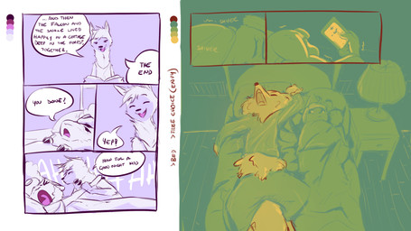 2019 aardwolf ambiguous_gender anthro bed book border bovid canid canine caprine cellphone clothed clothing color_swatch comic dialogue disney duo english_text eyes_closed fan_character fluffy fox gloves_(marking) head_tuft hi_res holding_object hyaenid icepack inside ittybittykittytittys judy_hopps lagomorph lamp male mammal markings midriff multiple_images nick_wilde on_bed open_mouth open_smile pack_street phone pink_background pink_theme rabbit reading remmy_cormo restricted_palette shaking sheep shirt shivering simple_background sleeping smile sound_effects speech_bubble tank_top text under_covers white_border wolter_(weaver) wool zootopia
Rating: Safe
Score: 3
User: JAKXXX3
Date: March 25, 2019 2019 aardwolf ambiguous_gender anthro bed book border bovid canid canine caprine cellphone clothed clothing color_swatch comic dialogue disney duo english_text eyes_closed fan_character fluffy fox gloves_(marking) head_tuft hi_res holding_object hyaenid icepack inside ittybittykittytittys judy_hopps lagomorph lamp male mammal markings midriff multiple_images nick_wilde on_bed open_mouth open_smile pack_street phone pink_background pink_theme rabbit reading remmy_cormo restricted_palette shaking sheep shirt shivering simple_background sleeping smile sound_effects speech_bubble tank_top text under_covers white_border wolter_(weaver) wool zootopia
Rating: Safe
Score: 3
User: JAKXXX3
Date: March 25, 2019