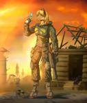 anthro bad_trigger_discipline biped blonde_hair blue_eyes clothed clothing detailed_background fur furgonomics gun hair hooves male outside ranged_weapon sky smile solo standing sunset text uniform weapon doomghost s.t.a.l.k.e.r. golden_wing equid equine horse mammal 2018 absurd_res digital_media_(artwork) hi_res translated ukrainian_text