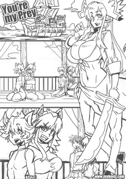 bound breasts clothing female group hat headgear headwear imminent_death male melee_weapon outside sea ship sword text vehicle water watercraft weapon mabeelz european_mythology greek_mythology mythology centaur equid equid_taur human humanoid_taur mammal mammal_taur taur 2020 comic monochrome