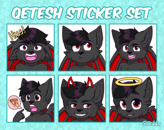 angry anthro black_hair chibi ears_back front_view fur glistening glistening_eyes grey_body grey_fur grin hair looking_at_viewer male male_anthro membrane_(anatomy) membranous_wings mouth_closed open_mouth pivoted_ears red_eyes red_wings smile solo wings riddlr bat mammal hi_res multiple_images