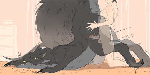 bestiality bodily_fluids brown_body brown_fur butt butt_grab carpet claws doggystyle drooling duo feathers female female_on_human female_penetrated feral feral_penetrated fluffy fluffy_tail from_behind_position fur furniture hand_on_butt human_on_feral human_penetrating human_penetrating_female human_penetrating_feral interspecies larger_female larger_penetrated larger_sub leg_grab male male/female male_on_feral male_penetrating male_penetrating_female male_penetrating_feral markings nude penetration saliva sex size_difference submissive submissive_female tail thigh_grab toe_claws yellow_eyes yellow_markings khalyum mythology gabe_(khalyum) karimu_(khalyum) dragon feathered_dragon feathered_scalie furred_dragon furred_scalie human humanoid mammal mythological_creature mythological_scalie scalie absurd_res hi_res
