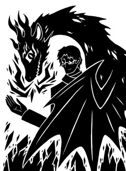 5_fingers ambiguous_feral ambiguous_gender animal_ears eyebrow_through_hair eyebrows eyewear feral fingers fur glasses hair horn ice looking_at_another looking_at_viewer male membrane_(anatomy) membranous_wings pupils rectangular_glasses scarf sharp_teeth silhouette simple_background slit_pupils teeth translucent translucent_hair white_background wings sunnyclockwork european_mythology mythology scp_foundation dr._iceberg dragon furred_dragon furred_scalie human mammal mythological_creature mythological_scalie scalie western_dragon winged_dragon 2014 black_and_white digital_drawing_(artwork) digital_media_(artwork) hi_res monochrome