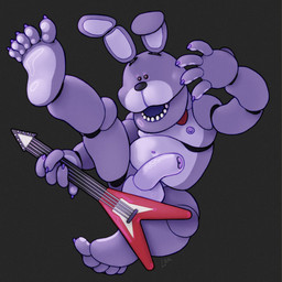 action_pose anthro big_penis electric_guitar feet foreskin genitals guitar half-erect huge_penis machine male musical_instrument penis plucked_string_instrument pose purple_body purple_skin simple_background slightly_chubby slightly_chubby_male small_eyes smile solo string_instrument thick_penis ravuer five_nights_at_freddy's scottgames bonnie_(fnaf) animatronic lagomorph leporid mammal rabbit robot 1:1 hi_res