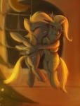 blonde_hair cutie_mark derpy_hooves_(mlp) duo equine eyes_closed face_to_face female feral flying friendship_is_magic fur grey_fur grin hair horn horse hug inside looking_at_viewer my_little_pony night pegasus pony purple_eyes raikoh-illust smile teeth trixie_(mlp) two_tone_hair unicorn window wings
Rating: Safe
Score: 5
User: Deatron
Date: June 25, 2013