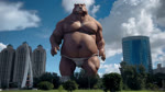 anthro belly big_belly big_feet bridge brown_body brown_fur building bulge clothing cloud dialogue feet first_person_view fur grass jiggling landscape_dwarfing looking_at_viewer macro male moobs navel nipples pawpads plant sky soles solo stomping stomping_viewer thick_thighs tree underwear comfei_puppy sound_warning bear brown_bear mammal ursine 16:9 3d_(artwork) 3d_animation animated character_request digital_media_(artwork) short_playtime sound webm widescreen