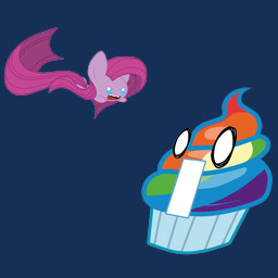 attack blue_eyes chibi cupcake duo fangs female food hair long_hair pink_hair rainbow simple_background surprised teeth transparent_background oathkeeper21 cupcakes_(mlp_fanfic) friendship_is_magic hasbro my_little_pony pinkamena_(mlp) pinkie_pie_(mlp) earth_pony equid equine horse mammal pony 1:1 alpha_channel hi_res