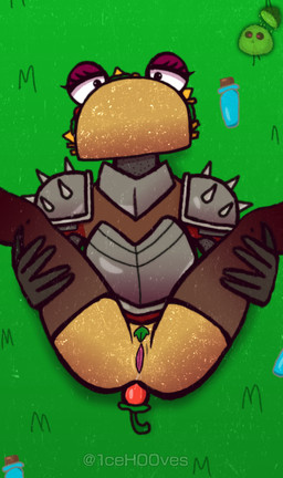 armor female food fruit genitals grass half_naked jalapeno_pepper looking_at_viewer pepper_(fruit) plant plug_(sex_toy) sex_toy simple_background spread_legs spreading taco 1ce_h00ves epic_games fortnite pico_de_gallant_(fortnite) food_creature absurd_res hi_res
