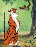 cinemagraph countershading dominant dominant_male duo feral feral_on_feral hypnosis male mind_control ringed_eyes smile submissive submissive_male whiskers edtertainerd disney the_jungle_book kaa_(jungle_book) shere_khan bengal_tiger felid mammal pantherine reptile scalie snake tiger 2017 animated hi_res loop short_playtime