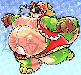 2_horns 3_toes 4_fingers air_valve_navel anthro belly belly_markings big_belly bloated clothing concern feet fingers gloves handwear hood horn huge_belly ineffective_clothing inflatable inflation male markings moobs pool_toy solo tail thick_tail thick_thighs toes tribal worried conditional_dnp tuvandalist tribal_hunter munch_(tribal_hunter) animate_inanimate living_inflatable lizard reptile scalie hi_res