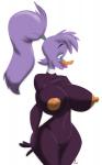 2014 anthro areola avian beak big_breasts bird blue_eyes breasts duck erect_nipples female hair huge_breasts navel nipples nude plain_background purple_hair pussy slb smile solo white_background
Rating: Explicit
Score: 4
User: Robinebra
Date: February 09, 2014