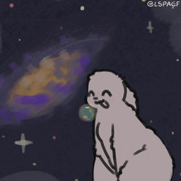 ambiguous_gender anthro bent_over big_butt blush butt cosmic_background earth_(planet) fluffy galaxy happy leaning leaning_forward macro open_mouth overweight slightly_chubby solo space star white_body lspagf big_fat_stinky_unwashed_sweaty_bunny_(lspagf) animal_humanoid humanoid lagomorph lagomorph_humanoid leporid_humanoid mammal mammal_humanoid rabbit_humanoid 1:1 absurd_res hi_res