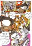 2014 angry anthro areola bear better_late_than_never blush breast_grab breasts comic daigaijin dialogue dreamworks english_text erect_nipples exclamation_point felid female fur giant_panda grope group hand_on_breast heart_symbol kissing kung_fu_panda ladies_of_the_shade lava leopard male mammal master_po_ping master_tigress multicolored_body multicolored_fur muscular nipples nude painting_(artwork) pantherine shocked snow_leopard speech_bubble text tiger traditional_media_(artwork) volcano watercolor_(artwork)