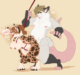 ahegao anthro anthro_on_anthro anthro_penetrated anthro_penetrating anthro_penetrating_anthro bdsm belly bent_over blep blush bodily_fluids bondage bound breasts breeding_request claws collar cum cum_drip cum_inside cum_on_ground dominant dominant_anthro dominant_male dripping duo ejaculation eye_roll female female_penetrated from_behind_position genital_fluids hands_behind_back knock-kneed looking_pleasured male male/female male_penetrating male_penetrating_female nipple_piercing nipples nude nude_anthro nude_female nude_male open_mouth penetration piercing restraints rope rope_bondage rope_harness sex simple_background standing standing_sex submissive submissive_anthro submissive_female thick_thighs toe_claws tongue tongue_out womb_tattoo yellow_background sinisterheaven american_opossum felid feline mammal marsupial virginia_opossum absurd_res hi_res