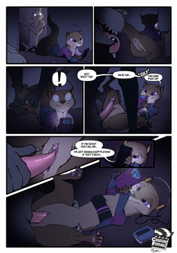 animal_genitalia animated_webp anthro bed brown_body brown_fur clitoral_hood clitoris clothed clothing dialogue disinterested_sex distracted distracted_sex duo electronics erection female female_feral female_penetrated feral fleshlight_position fur furniture gaming gaming_while_penetrated genitals handheld handheld_console holding_console holding_object male male/female male_penetrating male_penetrating_female nude penetration penile penile_penetration penis penis_in_vagina playing_video_game sex sex_while_gaming simple_background smile speech_bubble tail text vaginal vaginal_penetration vulva creature_features thorns_roost canid canine canis domestic_dog mammal mustelid otter 2d_animation animated animated_comic comic digital_media_(artwork) english_text frame_by_frame hi_res loop