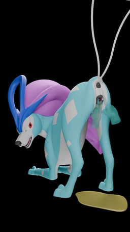 animal_genitalia animal_vulva anus black_background bodily_fluids butt canine_genitalia canine_vulva digitigrade disembodied_hand duo female feral genital_fluids genitals penetration pussy_sounding quadruped simple_background solo_focus urethral urethral_penetration urine vulva watersports redneck_redoubt nintendo pokemon canid canine generation_2_pokemon legendary_pokemon mammal pokemon_(species) suicune 3d_(artwork) 3d_animation 4k 9:16 absurd_res animated digital_media_(artwork) hi_res high_framerate no_sound short_playtime video