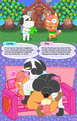 <3 all_fours anal anal_penetration animal_crossing anus balls canine dog doggystyle from_behind gay licking lucky male mammal nintendo penetration penis pokémon precum psyredtails sex sofa tongue tongue_out video_games vulpix
Rating: Explicit
Score: 19
User: Luca's_Shadow
Date: September 01, 2013