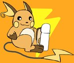 duo feet feral foot_fetish foot_play footjob genitals male male/male paws penis sex simple_background smile soles tail text toes secretsableye nintendo pokemon generation_1_pokemon mammal pokemon_(species) raichu animated hi_res short_playtime