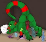 akice anus bad_dragon butt claws dildo dino dinosaur gay green_skin lizard looking_back lube male messy penis piercing playing presenting raptor reptile ring scalie sex_toy slick theropod tongue tongue_out tongue_piercing toys wet yellow_eyes
Rating: Explicit
Score: 11
User: alaskan_raptor
Date: February 26, 2014