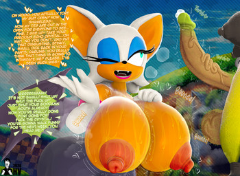angry anthro anthro_on_anthro areola balls big_areola big_balls big_breasts big_nipples big_penis body_hair breasts clothing curvy_figure female genitals gloves hairy hairy_balls half_naked handwear huge_breasts humiliation imminent_sex intersex nipples penis penis_humiliation profanity round_breasts size_talk small_penis_humiliation speech_bubble steam steaming_body steamy_breath teasing text text_box vein veiny_balls veiny_penis wet wet_body wet_skin white_clothing white_gloves white_handwear highv0ltage idw_publishing sega sonic_the_hedgehog_(comics) sonic_the_hedgehog_(idw) sonic_the_hedgehog_(series) rouge_the_bat surge_the_tenrec afrosoricid bat mammal tenrec 3d_(artwork) digital_media_(artwork) english_text hi_res source_filmmaker_(artwork)