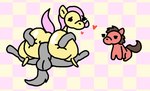 anal anal_penetration anus balls being_watched big_butt big_penis bodily_fluids butt butt_grab eyelashes eyes_closed female genitals glistening glistening_butt grey_body group hair hand_on_butt heart_symbol huge_butt jealous looking_at_another looking_back male penetration penis pink_hair red_body sex sweat tail tail_motion thick_thighs trio watching_from_afar yellow_body nxyitn banned_from_equestria friendship_is_magic hasbro my_little_pony anon big_brian fluttershy_(mlp) equid equine horse mammal pony 2d_animation aliasing animated digital_media_(artwork) loop seamless_loop